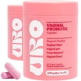 thumbnail image 1 of (Pack of 2) O Positiv URO Vaginal Probiotics for Women pH Balance with Prebiotics & Lactobacillus Probiotic Blend - Vaginal Health Supplement - Promote Healthy Vaginal Odor & Vaginal Flora, 60 Count, 1 of 1