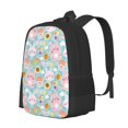 thumbnail image 2 of Vsdgher Love You Rabbit Print Backpack for Women Men School Bookbag with Laptop Compartment for College Work Travel, Simple Fashion Casual Daypack, Fit 15" Laptop, 2 of 8