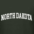 thumbnail image 6 of Wild Bobby State of North Dakota College Style Unisex Hoodie Sweatshirt, 6 of 6