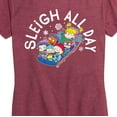 thumbnail image 3 of Rugrats - Sleigh All Day - Women's Short Sleeve Graphic T-Shirt, 3 of 6