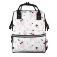 thumbnail image 1 of Disketp Cute Poodle Dog Mochila de Pañales de Gran Capacidad con Múltiples Bolsillos, Mochila de Viaje Multifuncional para Bebé, Unisex, Moderna y Resistente, 1 of 6