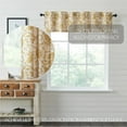 thumbnail image 4 of VHC Brands Dorset Navy Floral Light Filtering Kitchen Valances Curtain, 16 x 16 in, 4 of 11