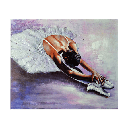 Hand Painted Purple Ballerina with embellsihed Tutu (Best Gifts For Ballerinas)