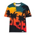 thumbnail image 4 of Birdeem Hauts de Mode pour Femmes Imprimé Manches Courtes Blouse Col Rond T-Shirt Hauts, 4 of 12