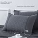 thumbnail image 3 of Toalla de almohada de estilo europeo, antideslizante, que no se desprende, de algodón puro, de una sola pieza, de gasa de alta calidad, de algodón puro, para el hogar, funda fija, almohada, pañuelo, 3 of 5