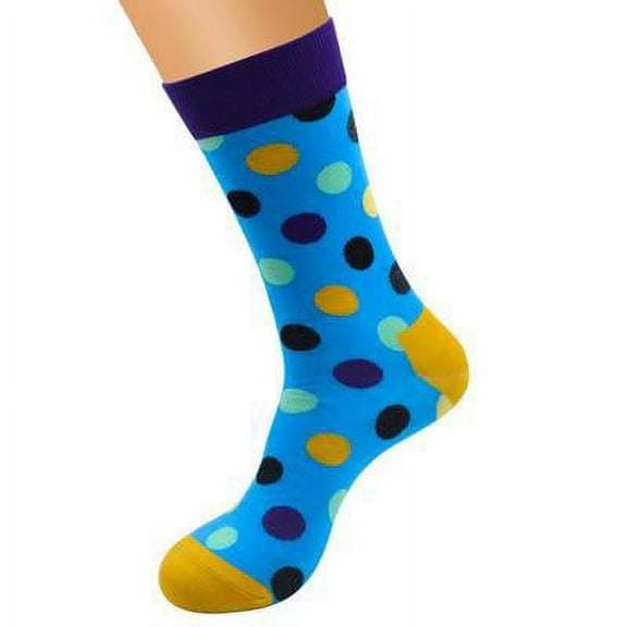 SKY POLKA DOT SOCK