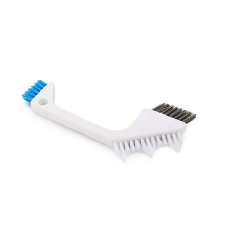

3-in-1 Crevice Brush with Hard Long Bristles Sink Counter Bathroom Wall Brush Multi-Function Kitchen Cleaning Tool New