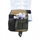 thumbnail image 5 of (Black) 11.2x9.6 inch Multi-pocket Tool Waist Bag Rainproof Electrician Repair Tool Organizer Adjustable Waist Bag, 5 of 5
