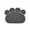 Gray, variant on AUQ Cat Litter Mat Paw-Shaped Design Cat Food Mat Cat Litter Trap Cat Mat for Litter Box Anti-Slip Bottom Rose Red Paw Prints