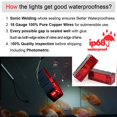 thumbnail image 4 of Kit de luces LED sumergibles de bajo perfil CZC AUTO, 12 V, LED, 4 of 7
