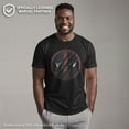thumbnail image 2 of Men's Marvel: Deadpool & Wolverine Slashed Logo Graphic T-Shirt, 2 of 10