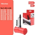 thumbnail image 5 of Bicycle Riding 16inches Bike Tube Bike Tube Presta Compact Bicycle Tube High Temperature Resistant Lightweight Inner Tube, 5 of 8