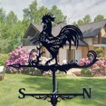 thumbnail image 4 of DEELLEEO Spray Paint Gardening Garden Decoration Sign Weather Vane Retro Farm Scene Garden Participated Measuring Tools (Color : 1), 4 of 5