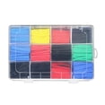 thumbnail image 1 of Juego de 560 tubos termorretráctiles multicolor, resistentes al fuego y aislantes, ideal para protección de cables. Incluye variedad de tamaños y colores, en práctico estuche. Perfecto para uso, 1 of 7