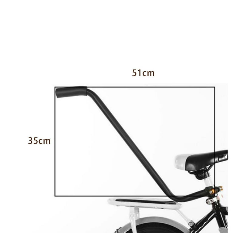 Bicycle training clearance handle