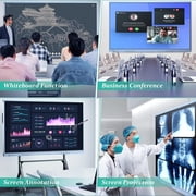 JYXCN Interactive Whiteboard, 4K Uhd Smart Board for Classroom, 55 Inch Digital Electronic Whiteboard and Smartboard for Presentation and Education