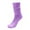 Purple, variant on asjyhkr Slouch Crew Socks for Women 3 Pairs Knitted Soft Stretchy Cozy Workout Activewear Casual Dailywear Scrunch Socks(One-size,Black)