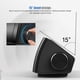 thumbnail image 3 of Altavoces USB inalámbricos portátiles con Barra de Sonido USB con subwoofers incorporados, Conector de Audio de 3.5 mm para computadora de Escritorio, computadora portátil, TV, Negro Ecomeon no, 3 of 4