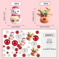 thumbnail image 3 of FNNMNNR Christmas Decor Christmas Candy Cane Filler Acrylic Resin Glass Vase Filler Floating Faux Pearls Xmas Ornaments, 3 of 7