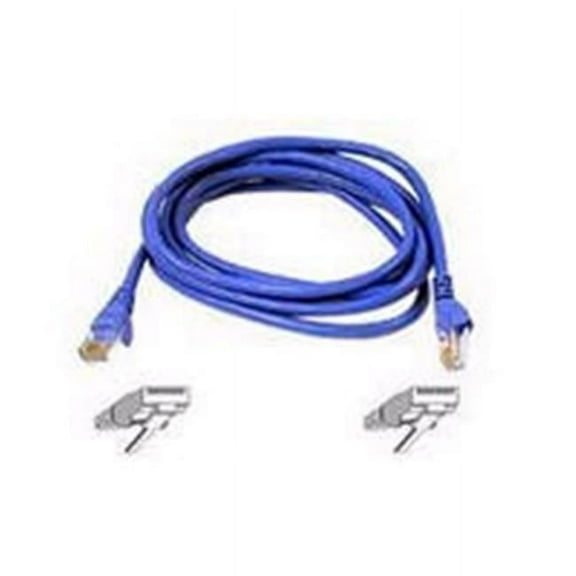 BELKIN COMPONENTS CAT6 patch cable RJ45M/RJ45M 7ft blue  CAT6 Patch Cable RJ45M/RJ45M - Blue - 7ft