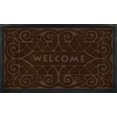 thumbnail image 1 of Achim Importing Co. WMIRONCF12 Welcome Mat 18x30 Wrought Iron - Coffee, 1 of 1