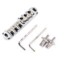 thumbnail image 2 of Electric Guitar Rollers Bridge Musical Instrument Saddle Repairing Maintenance Design Compact Replacement Bridges Parts Wrench Set Accessories Professionals Black, 2 of 7