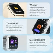 SKMEI Smart Watch for Men Women, 1.69 Smartwatch (Answer/Make Call), IP67 Waterproof Activity Trackers for iOS Android,Pink