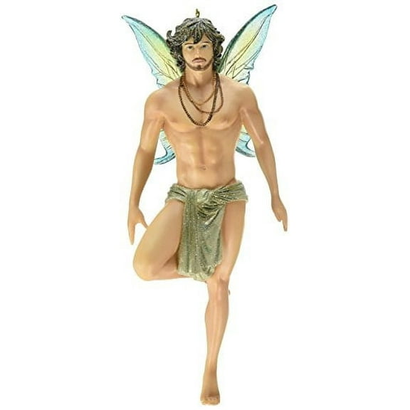 December Diamonds Kalan Male Fairy Christmas Tree Ornament Faeries 5555027 Pixie