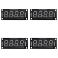 thumbnail image 1 of 4uds. Módulo de pantalla LED TM1637, reloj de tubo incandescente de 7 segmentos, 0,56 pulgadas (azul), 1 of 2