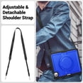 thumbnail image 6 of Case for iPad Pro 13 (M4/M5) 2024/2025 with 360 Rotating Stand, Shoulder Strap, Heavy Duty Shockproof Cover, Deep Blue, 6 of 7