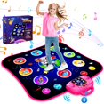 thumbnail image 1 of Tapete de baile electrónico Dance Pad OMOZOMBB de 4 a 8 años con Bluetooth, 1 of 9