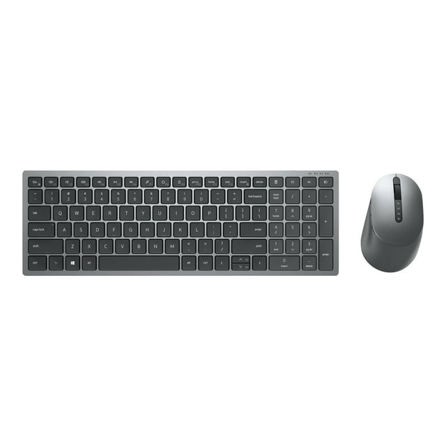 Dell KM7120W-GY-US Multi-Device Wireless Keyboard & Mouse Combo