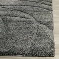 thumbnail image 3 of SAFAVIEH Florida Tamzen Abstract Shag Area Rug, Grey, 2' x 3', 3 of 8