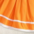 thumbnail image 7 of HCNTES Toddler Summer Outfits Girls Cheerleading Tank Top and Skirt Set for Sports Performance, 7 of 7