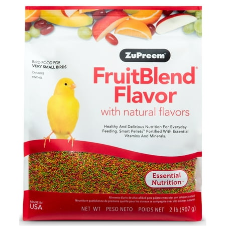 Zupreem FruitBlend Flavor XS Premium Bird Food