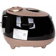 thumbnail image 3 of Cuckoo 10-Cup Heating Press Rice Cooker in Black/Brown, 3 of 5
