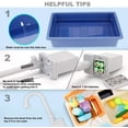thumbnail image 6 of Pink Play Kitchen Toy Sink Electric Dishwasher, Pretend Role Play Kitchen Toys Set with Electric Faucet Dishwasher Play Set for Boys Girls Toddlers Children Role Play, 6 of 6