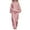 Pink, variant on Casual Pure Color Set Women's Loose Long Sleeve Long Pants Two-Piece Set Comfortable Drawstring Tracksuits Set Women Roupas Feminina Conjuntos