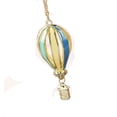thumbnail image 3 of Colorful Open Balloon Goldtone Necklace Anti-Tarnish Pendant, J-372-A, 3 of 7