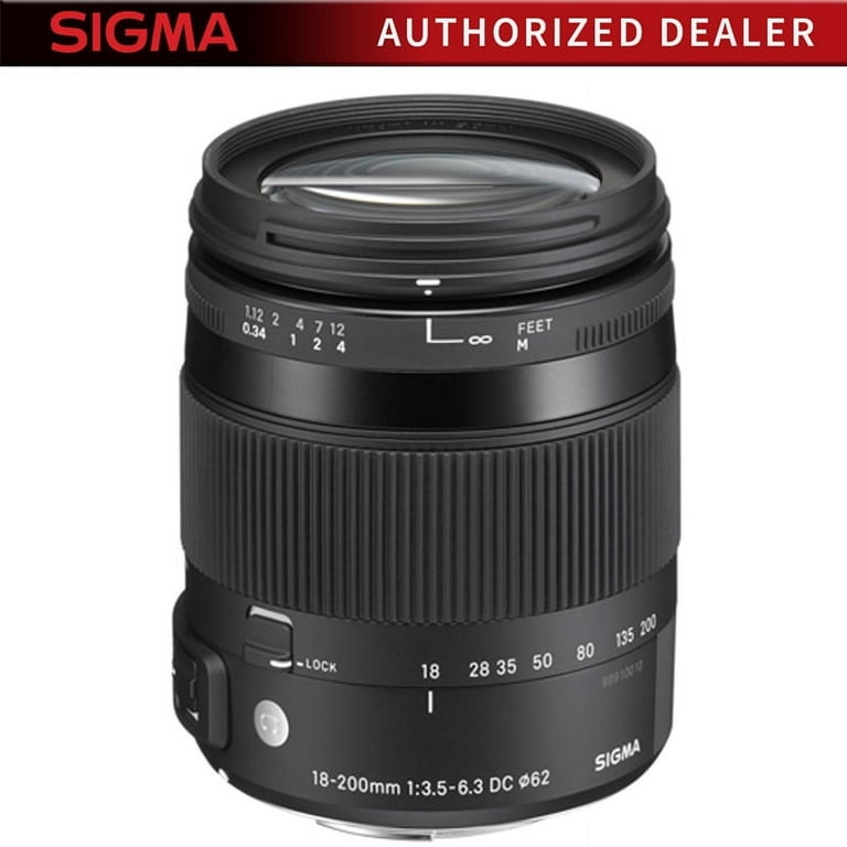 SIGMA - 【Canon用】 SIGMA 18-200mm 3.5-6.3 DC Amazon.com : Sigma 18-200mm f/3.5-6.3 DC Lens for Canon