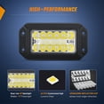 thumbnail image 3 of Nilight Flush Mount LED Light Pods 2PCS 6 Inch 39W Upgraded Spot Flood Combo Beam Driving Work Lighting Backup Reverse Grill Mount Lights f, 3 of 8