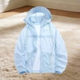 thumbnail image 4 of Noric Women's UPF50+ Sun Protection Jacket Hooded Long Sleeve Lightweight Windbreaker Zip Up Casual Summer with Pockets, 4 of 7