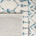 thumbnail image 6 of SAFAVIEH Tulum Glen Moroccan Geometric Area Rug, 6' x 9', Ivory/Turquoise, 6 of 7