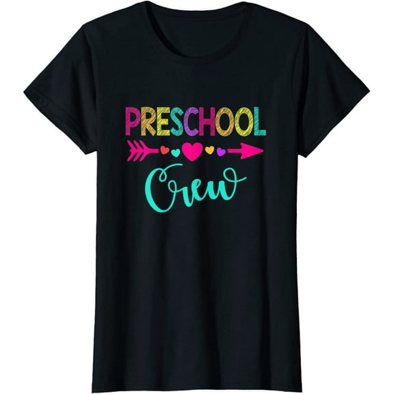 Preschool Crew Teacher 1st Day of School T-Shirt