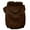 Brown, variant on Blank, Plain Dog Cat Hoodie for Pets