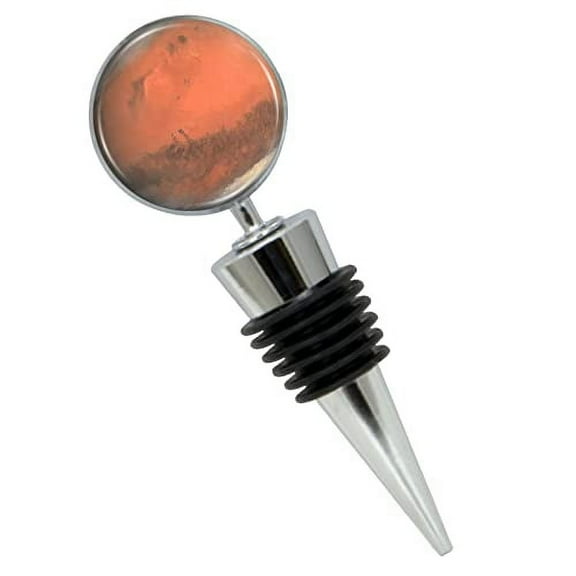 Mars Wine Bottle Stopper In Gift Box, Perfect For House Warming Gift