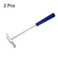 thumbnail image 3 of 2pcs Double Face Small Metal Hammer 8 Inch Round Triangle Dual-Head Multifunctional Mallet, 3 of 6
