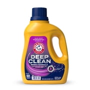 ARM & HAMMER Deep Clean Odor Formula Liquid Laundry Detergent, Radiant Burst, 75 Fl Oz