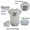 Gray, variant on iDzn Pack of 2, This is Mom's & This is Dad's Baby Twins Novelty Rompers For Babies, Newborn Baby Unisex Bodysuits, Infant Jumpsuits, Toddler 0-24 Months Kids One-Piece Oufits