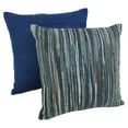 thumbnail image 3 of Blazing Needles 20-inch Red Palette Striped Throw Pillows (Set of 2), 3 of 10